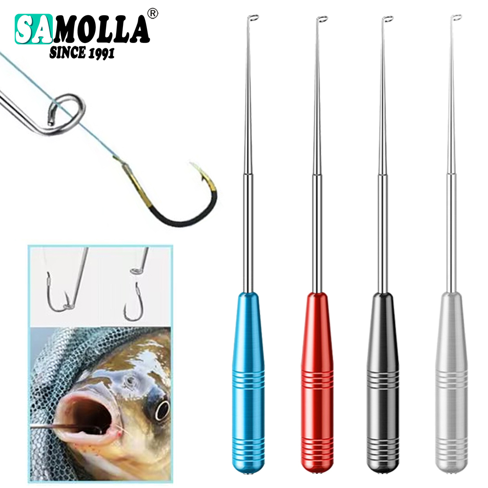 Fishing Hook Remover - ステンレス製の釣り針リムーバー,迅速な抽出ツール,冬の釣りの安全性,迅速な分離,釣り用品