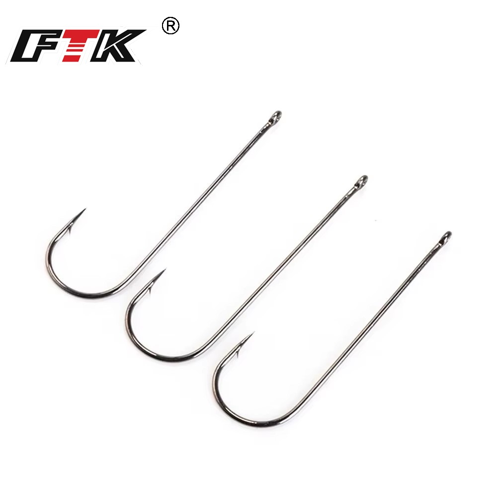 FTK 5-9 個アバディーン釣り針アイ 4/0 # -10 - Fishing Hook Offset のレビューと価格