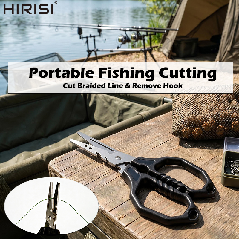 多機能釣り用ハサミ ステンレス鋼ラインカッター フックリムー - Fishing Hook Sharpener のレビューと価格